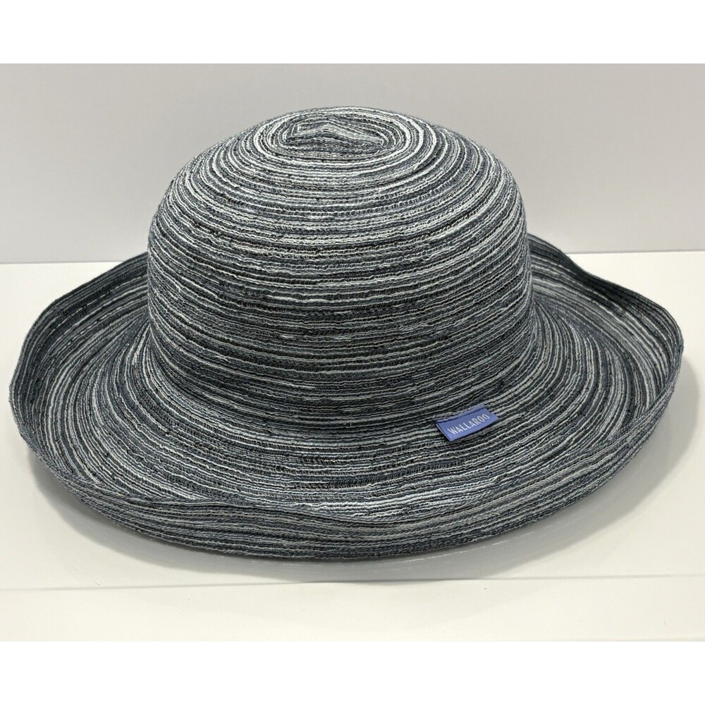 Wallaroo Hat Company Sydney Blue Packable Sun Hat OS Adjustable UPF+ Boulder CO